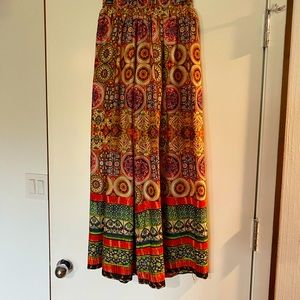 Gracia wide leg boho palazzo pants Women’s size S
